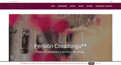 Desktop Screenshot of hotel-covadonga.com